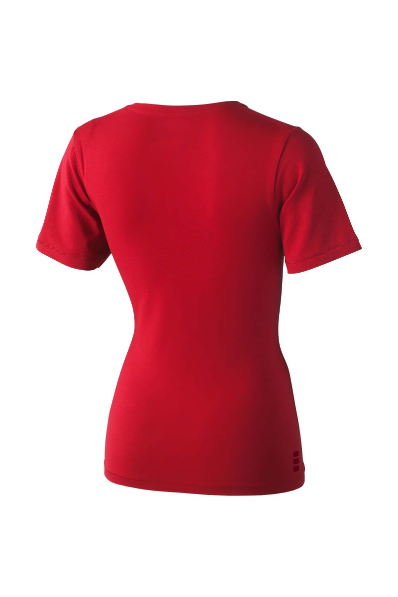 Kawartha short sleeve women's organic v-neck t-shirt