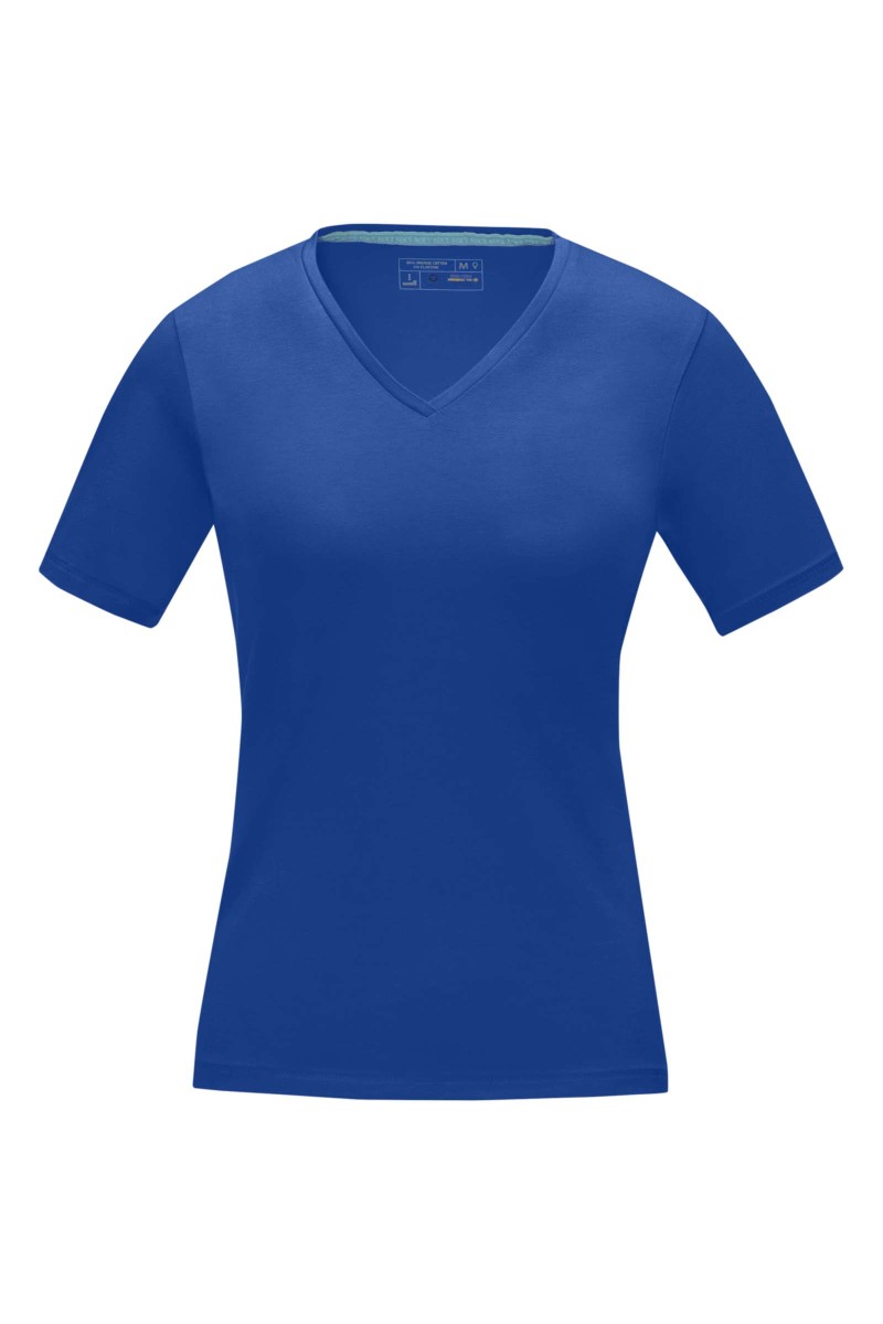 Kawartha short sleeve women's organic v-neck t-shirt
