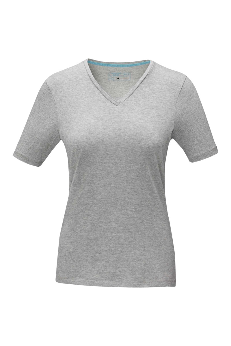 Kawartha short sleeve women's organic v-neck t-shirt