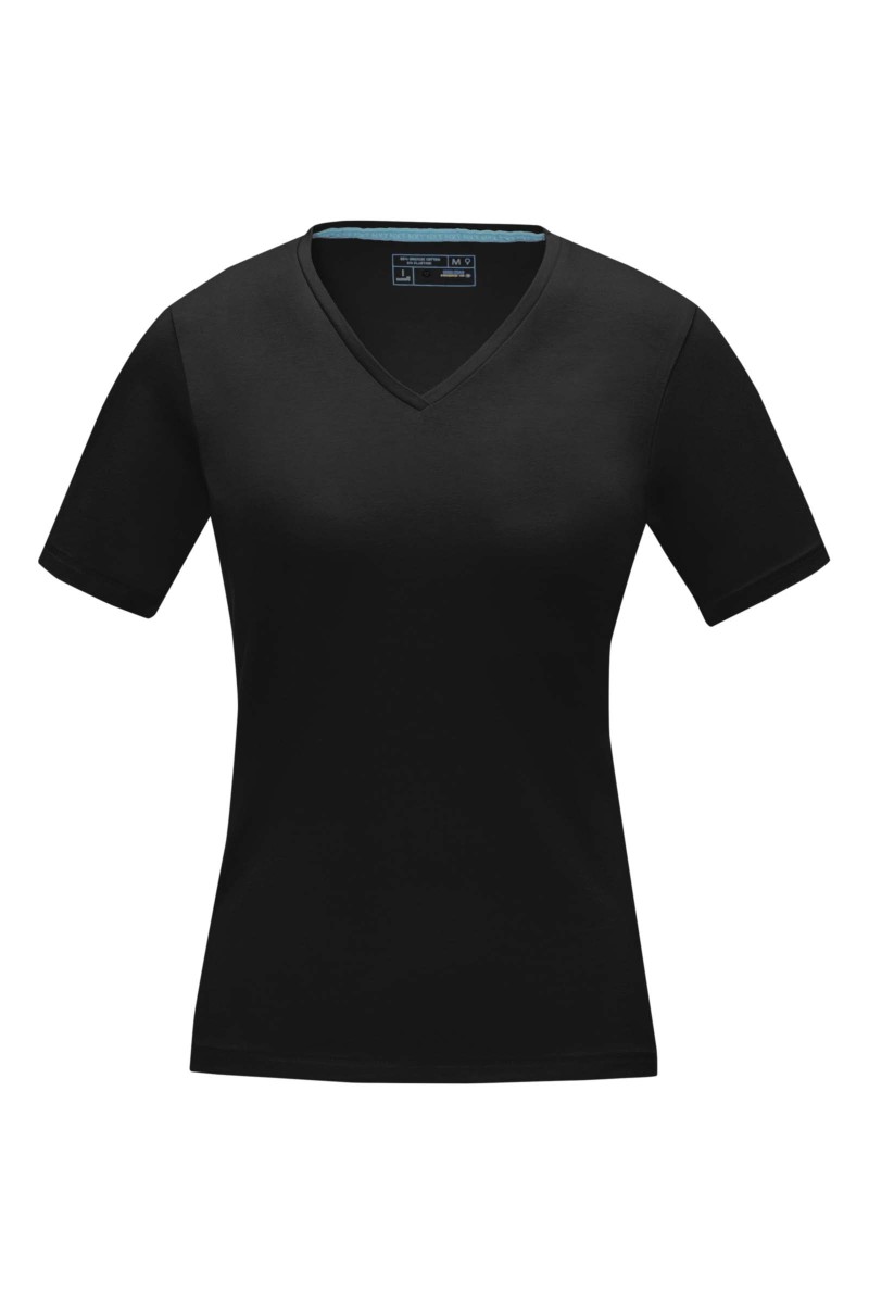 Kawartha short sleeve women's organic v-neck t-shirt