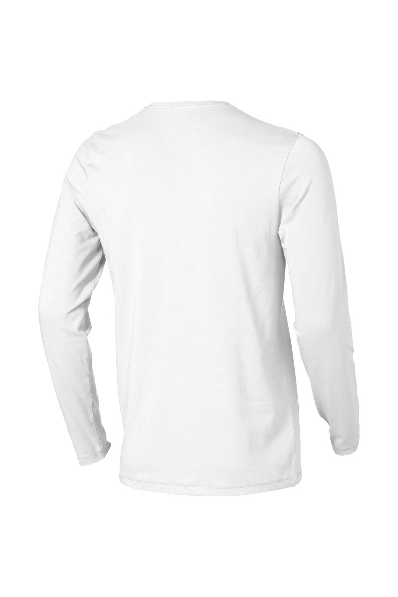 Ponoka long sleeve men's organic t-shirt