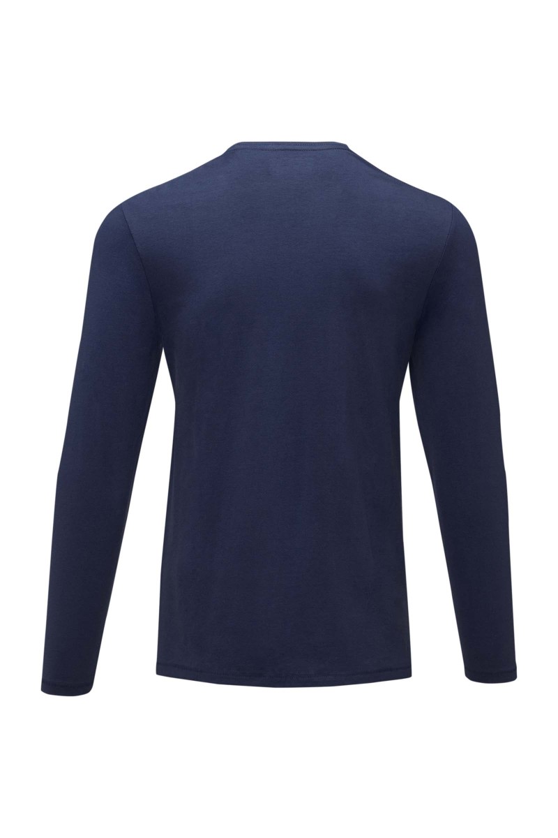 Ponoka long sleeve men's organic t-shirt