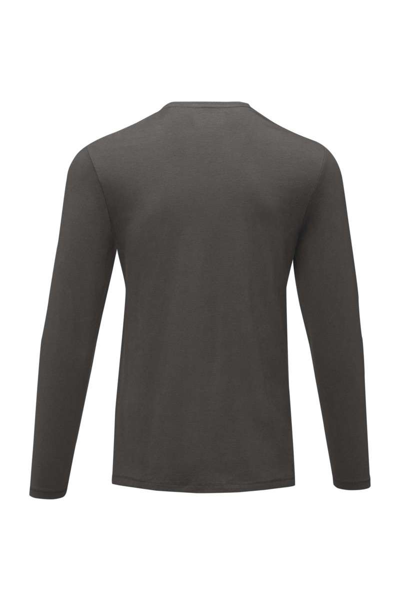 Ponoka long sleeve men's organic t-shirt