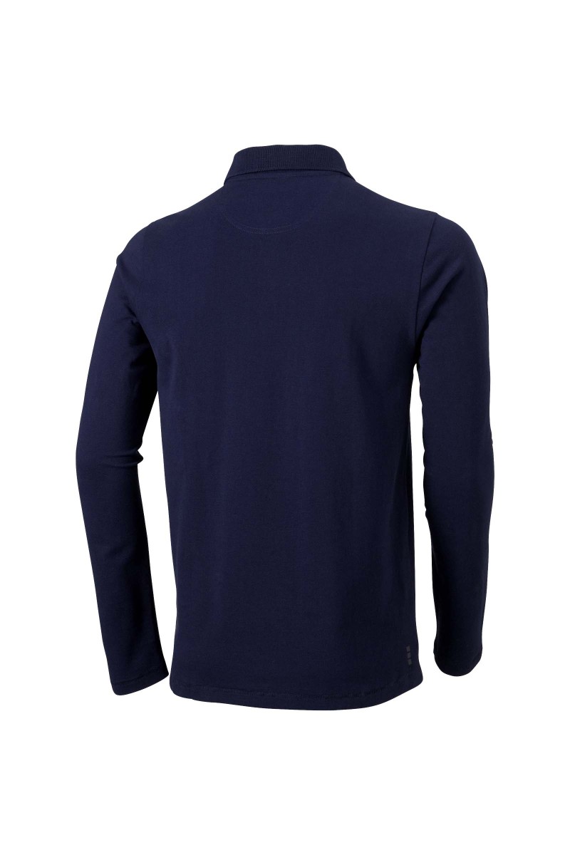 Oakville long sleeve men's polo