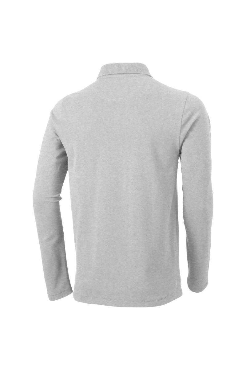 Oakville long sleeve men's polo