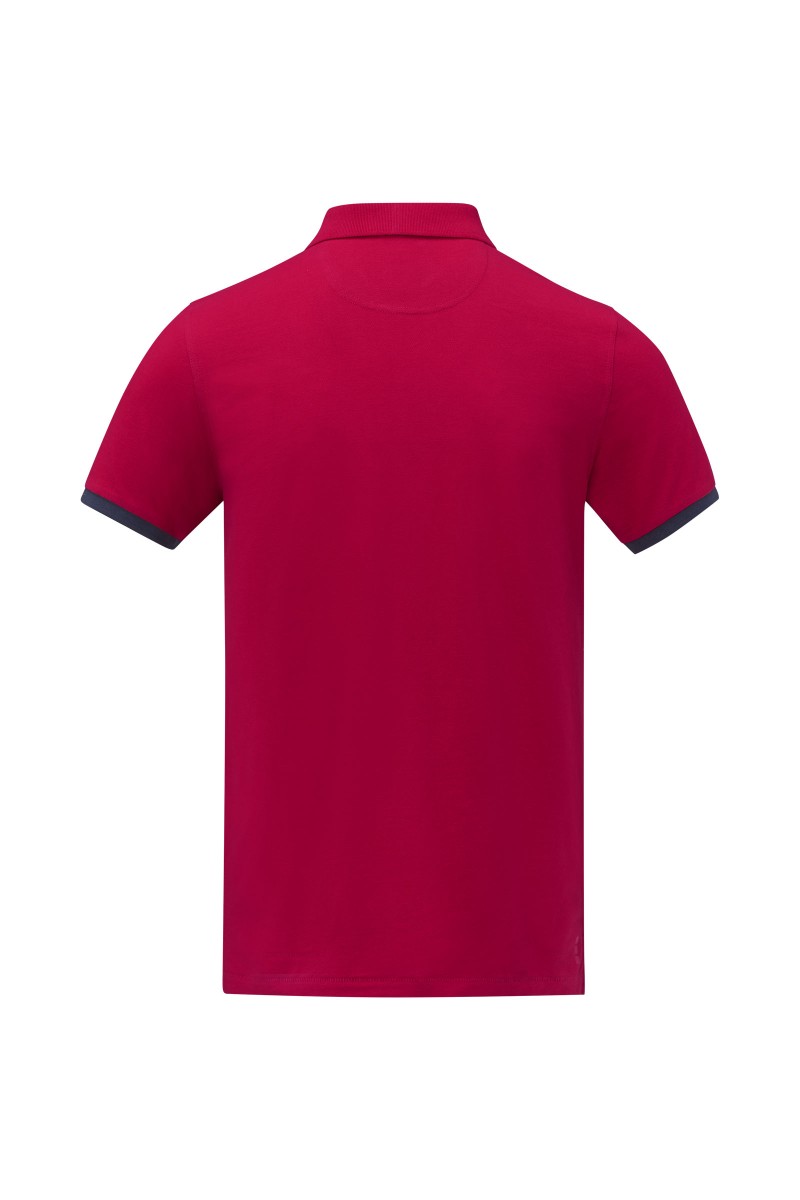 Morgan short sleeve men's duotone polo