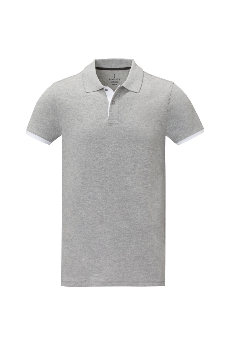 Morgan short sleeve men's duotone polo