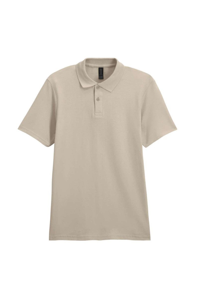 Tricou polo pique dublu SOFTSTYLE™ pentru bărbați