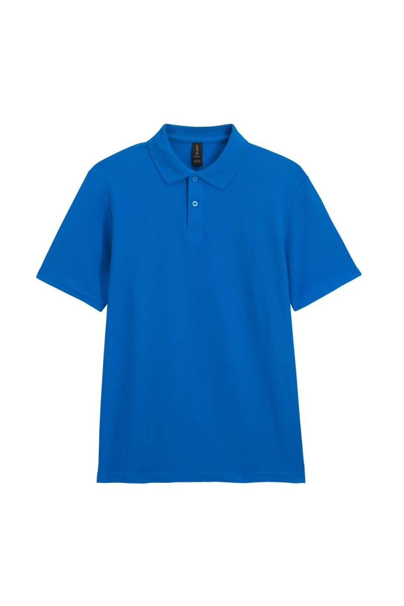 SOFTSTYLE™ ADULT DOUBLE PIQUÉ POLO