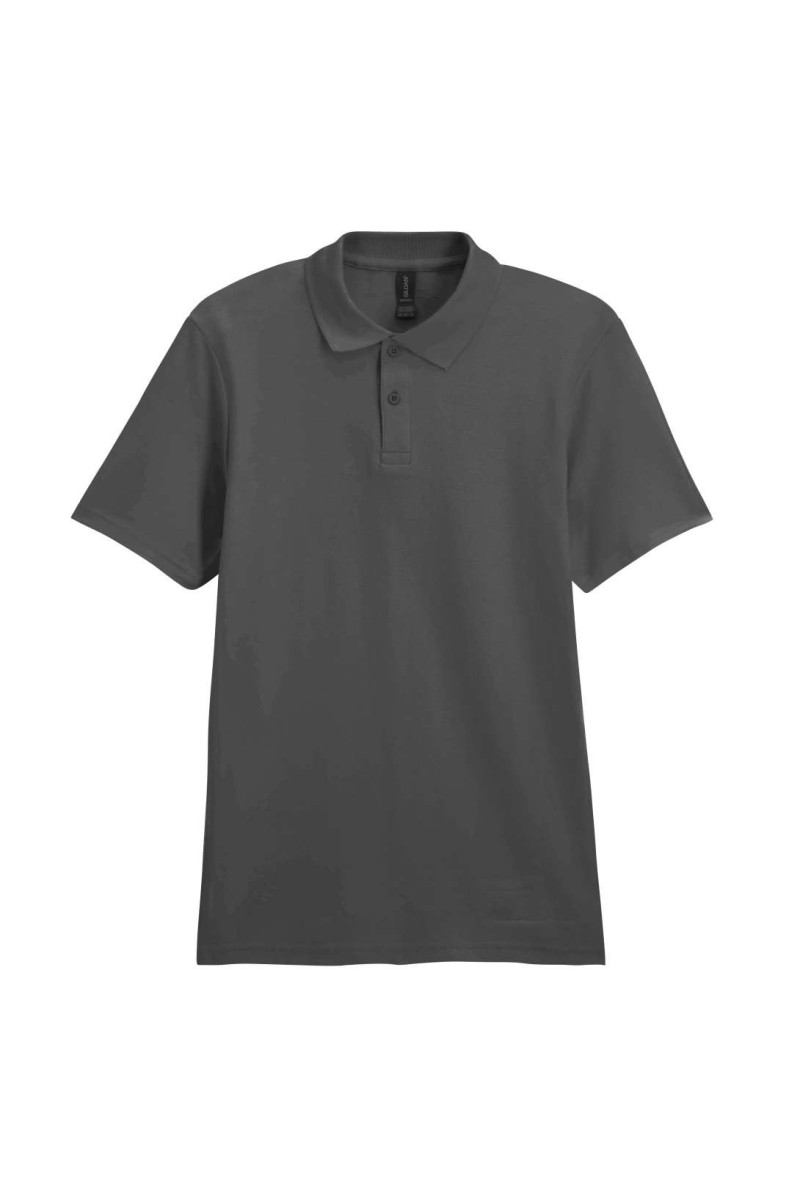 Tricou polo pique dublu SOFTSTYLE™ pentru bărbați