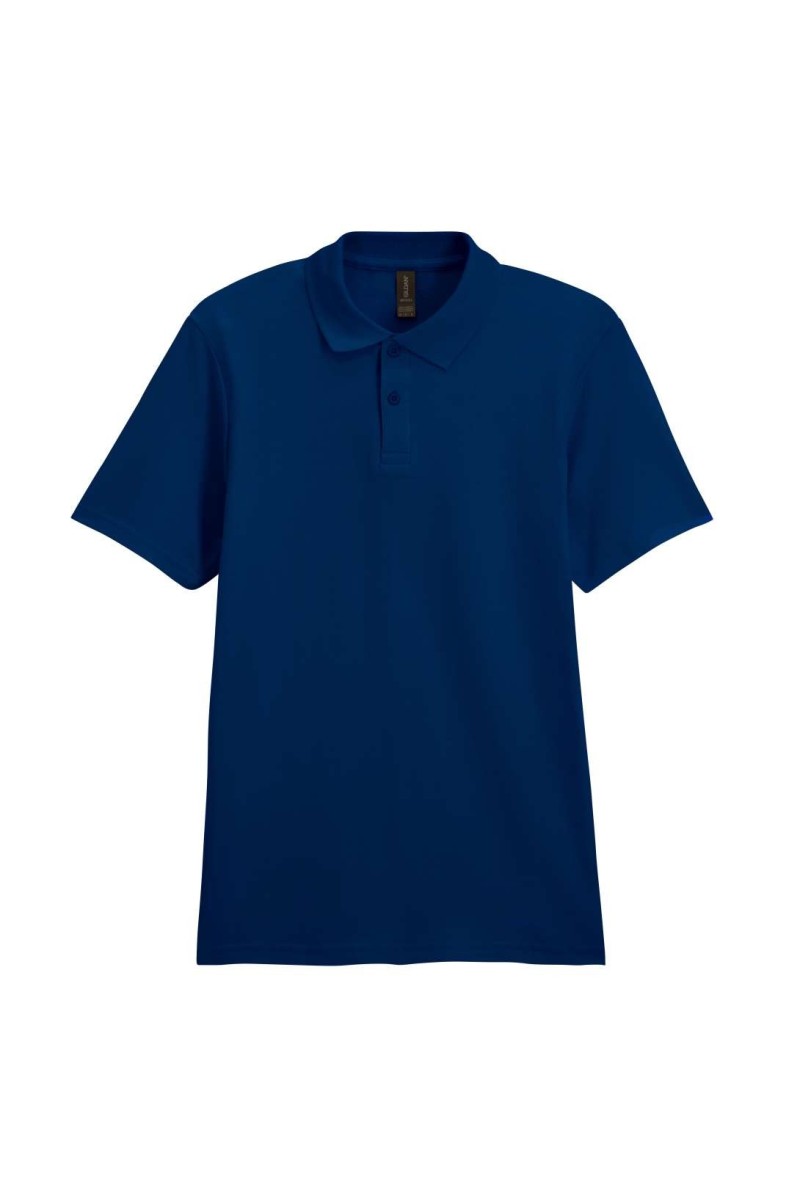 Tricou polo pique dublu SOFTSTYLE™ pentru bărbați