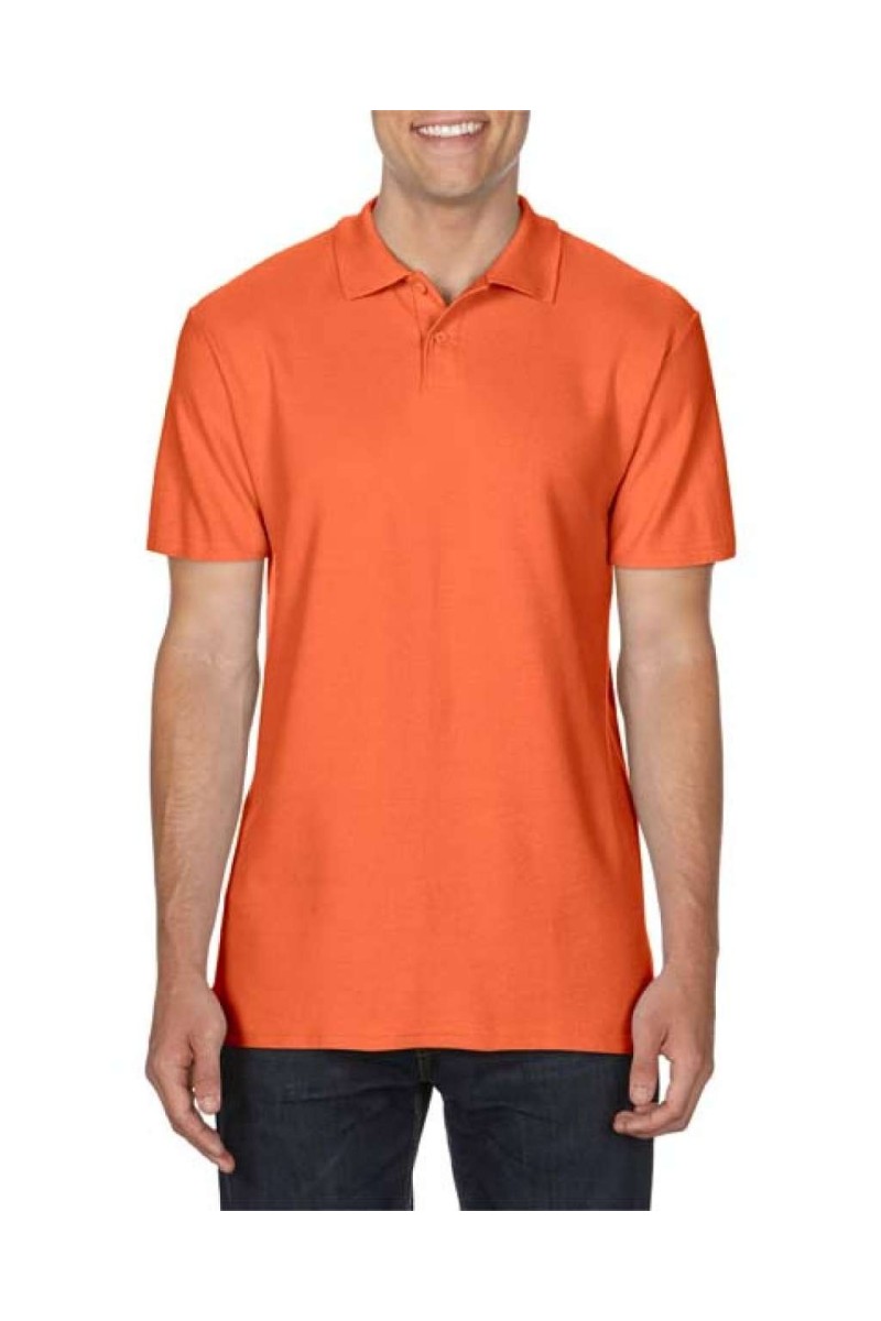 SOFTSTYLE™ ADULT DOUBLE PIQUÉ POLO