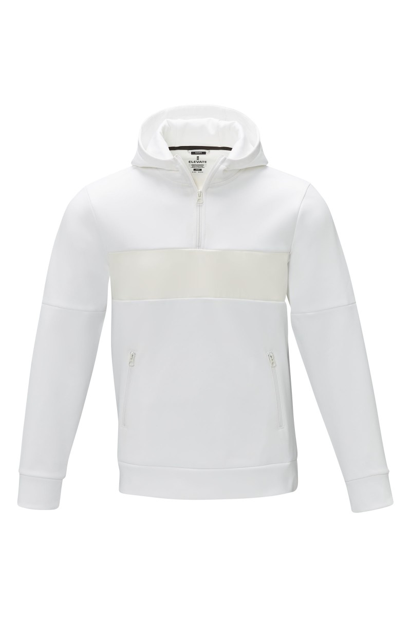 Sayan men's half zip anorak hooded sweater