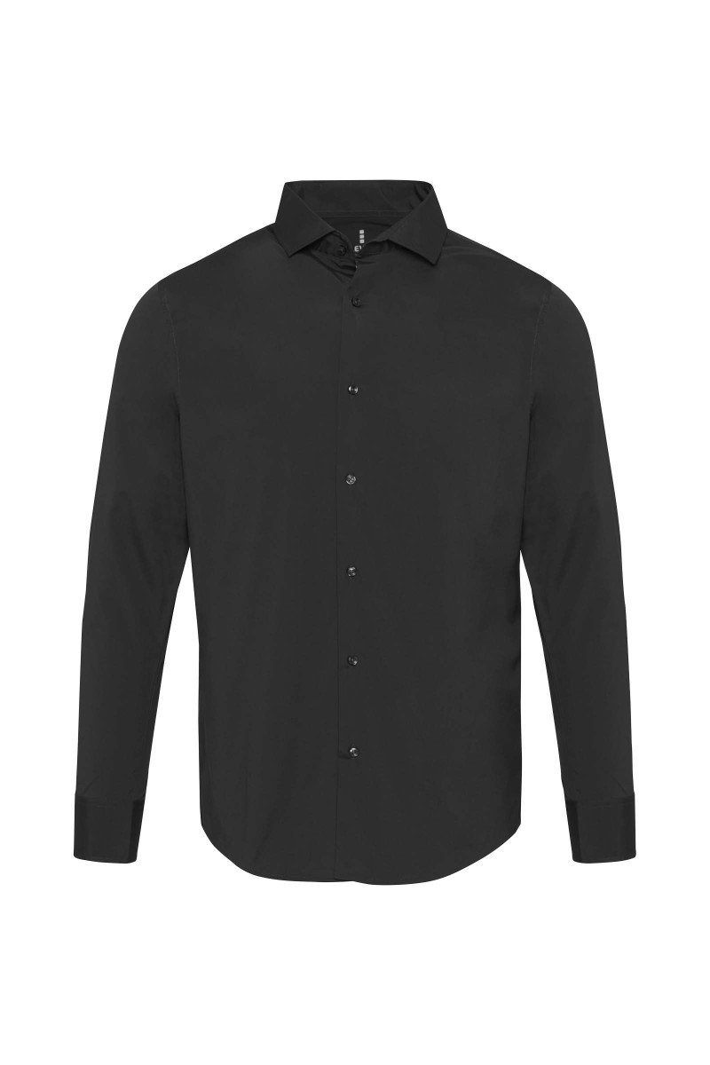 Carnelian poplin men's shirt