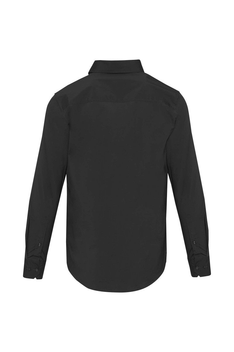 Carnelian poplin men's shirt