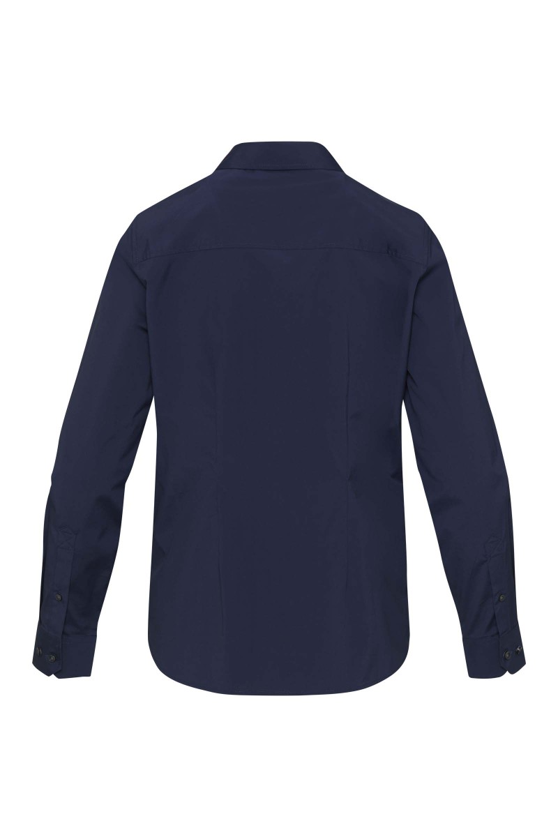 Carnelian poplin women's shirt
