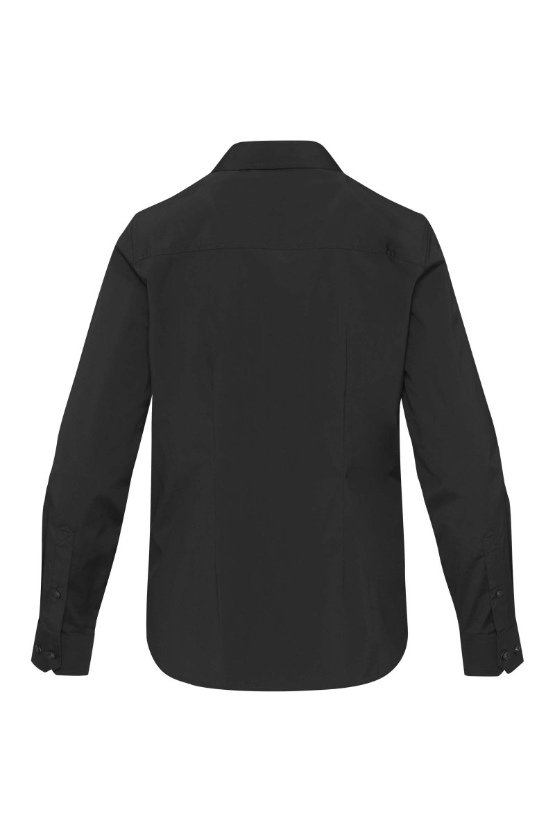 Carnelian poplin women's shirt