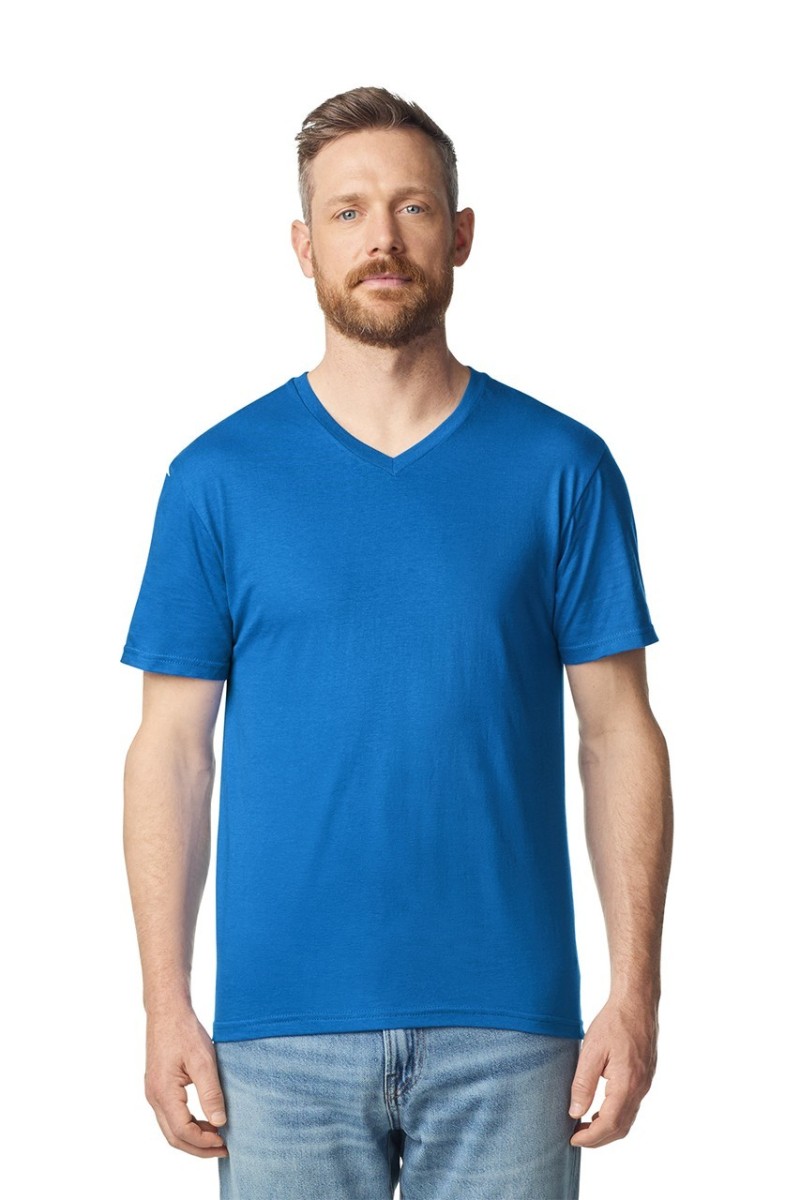 SOFTSTYLE™ ADULT V-NECK T-SHIRT