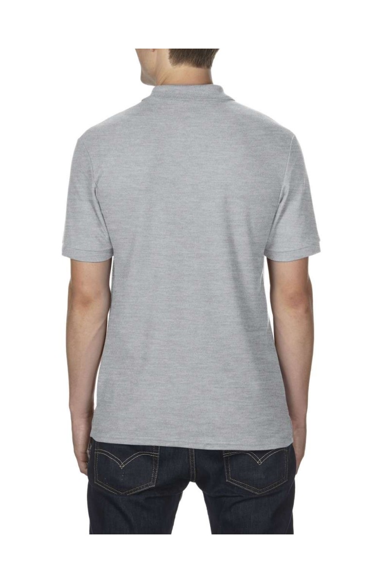 Tricou polo pique dublu DRYBLEND® pentru bărbați