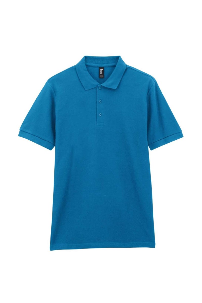 Tricou polo pique dublu PREMIUM COTTON® pentru bărbați