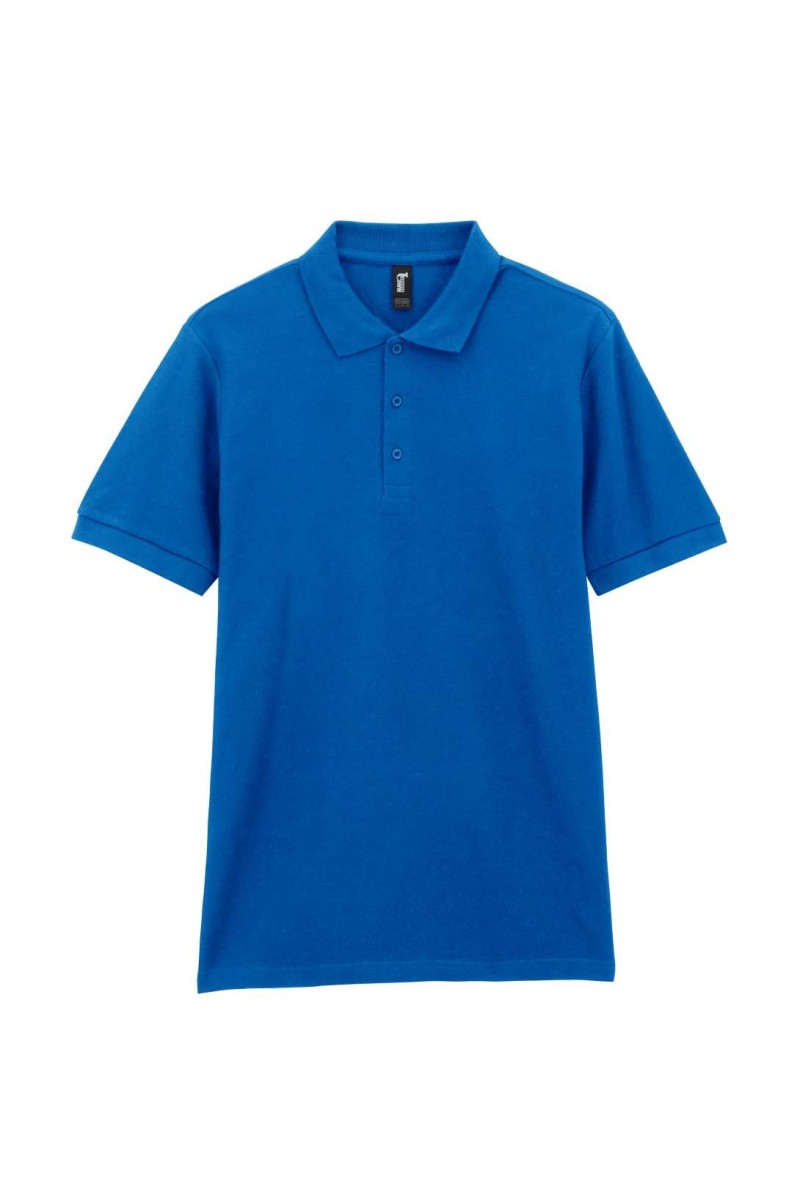 Tricou polo pique dublu PREMIUM COTTON® pentru bărbați