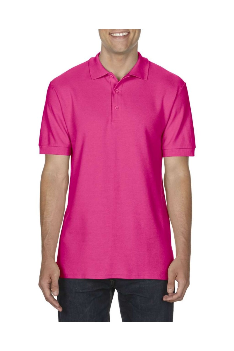 Tricou polo pique dublu PREMIUM COTTON® pentru bărbați