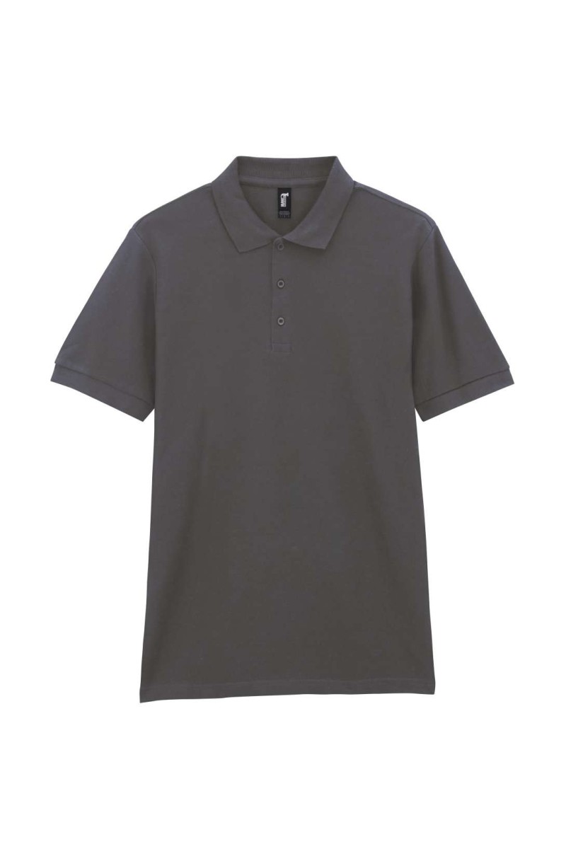 Tricou polo pique dublu PREMIUM COTTON® pentru bărbați