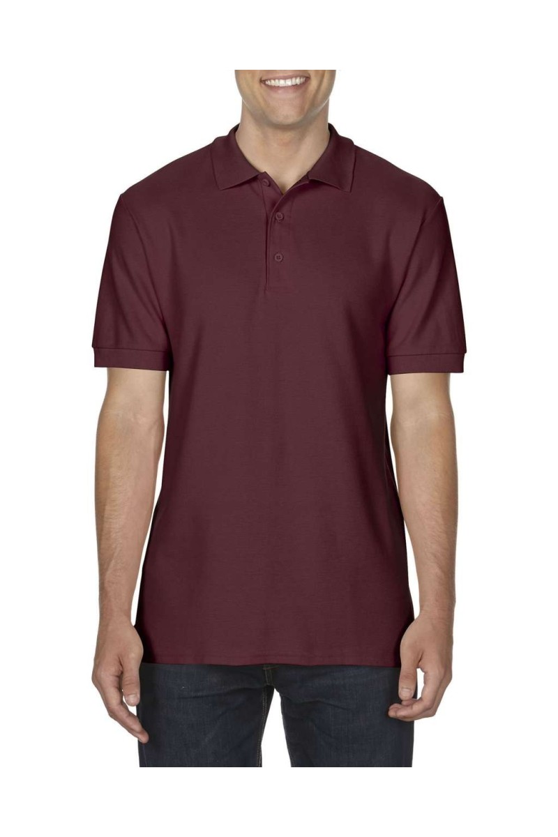 Tricou polo pique dublu PREMIUM COTTON® pentru bărbați