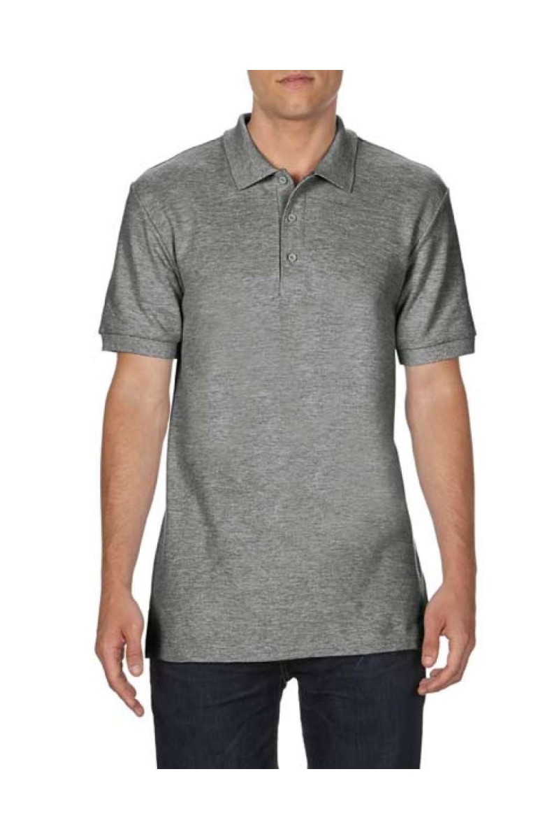 Tricou polo pique dublu PREMIUM COTTON® pentru bărbați