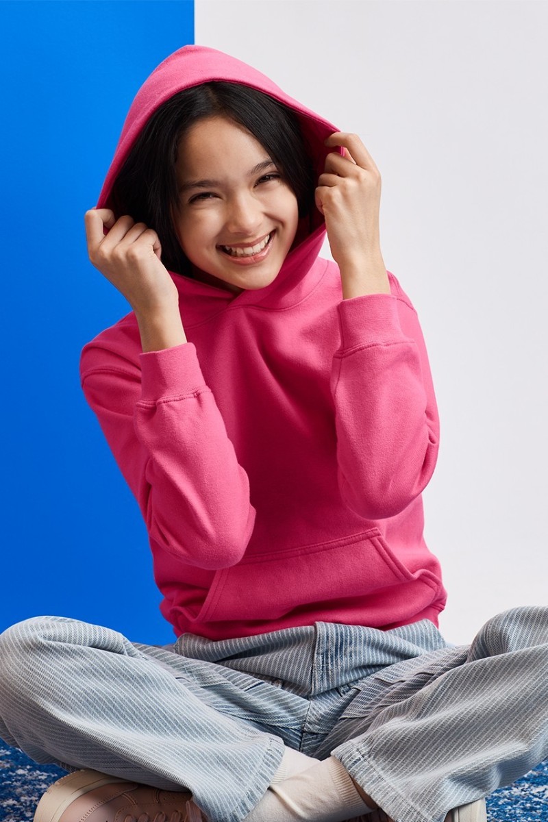 SOFTSTYLE™ MIDWEIGHT FLEECE YOUTH HOODIE