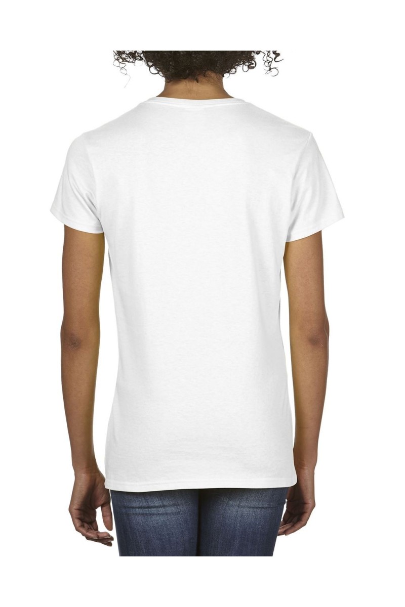 Tricou cu decolteu în V pentru femei Gildan Premium Cotton®