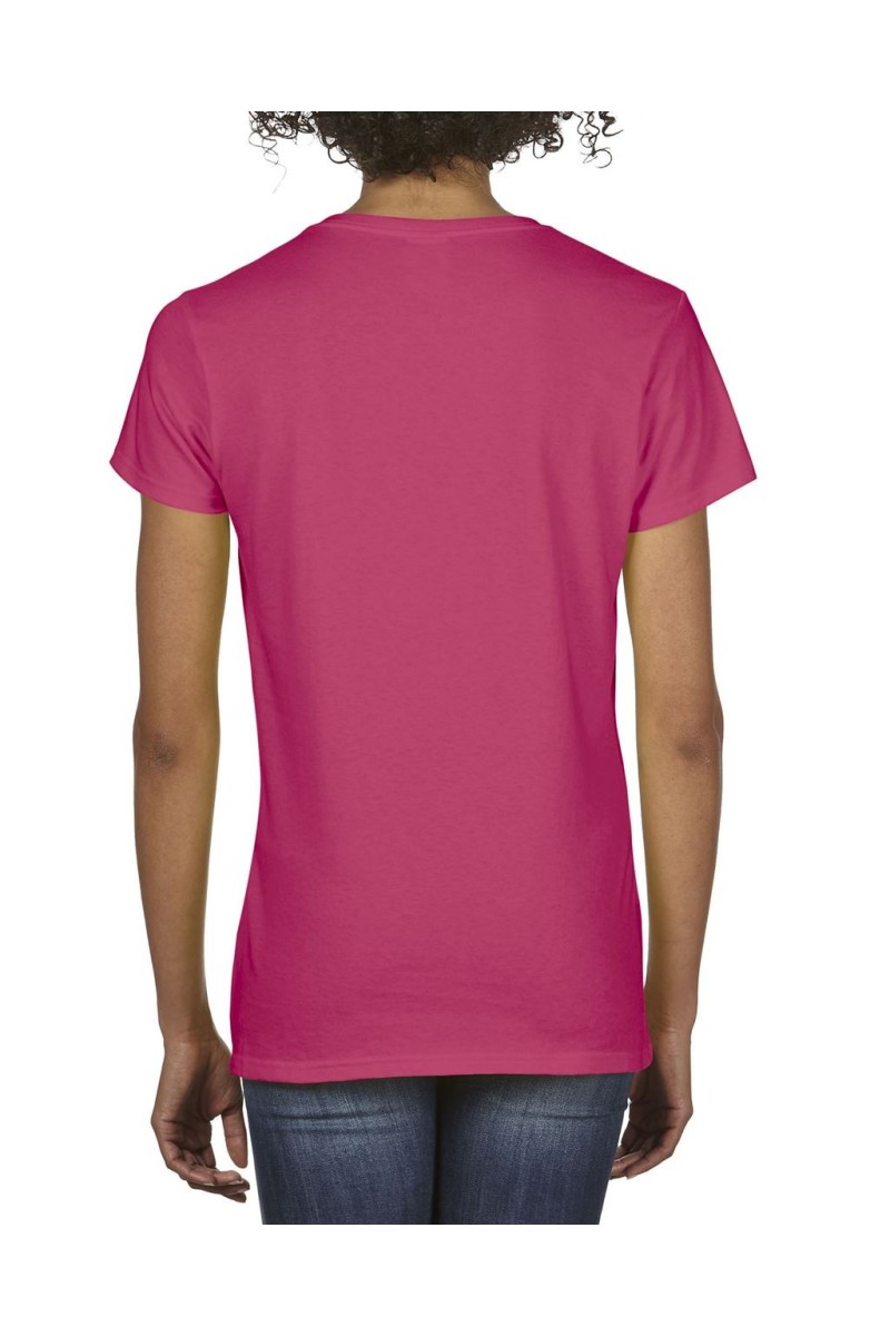 Tricou cu decolteu în V pentru femei Gildan Premium Cotton®
