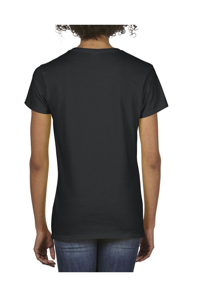 Tricou cu decolteu în V pentru femei Gildan Premium Cotton®