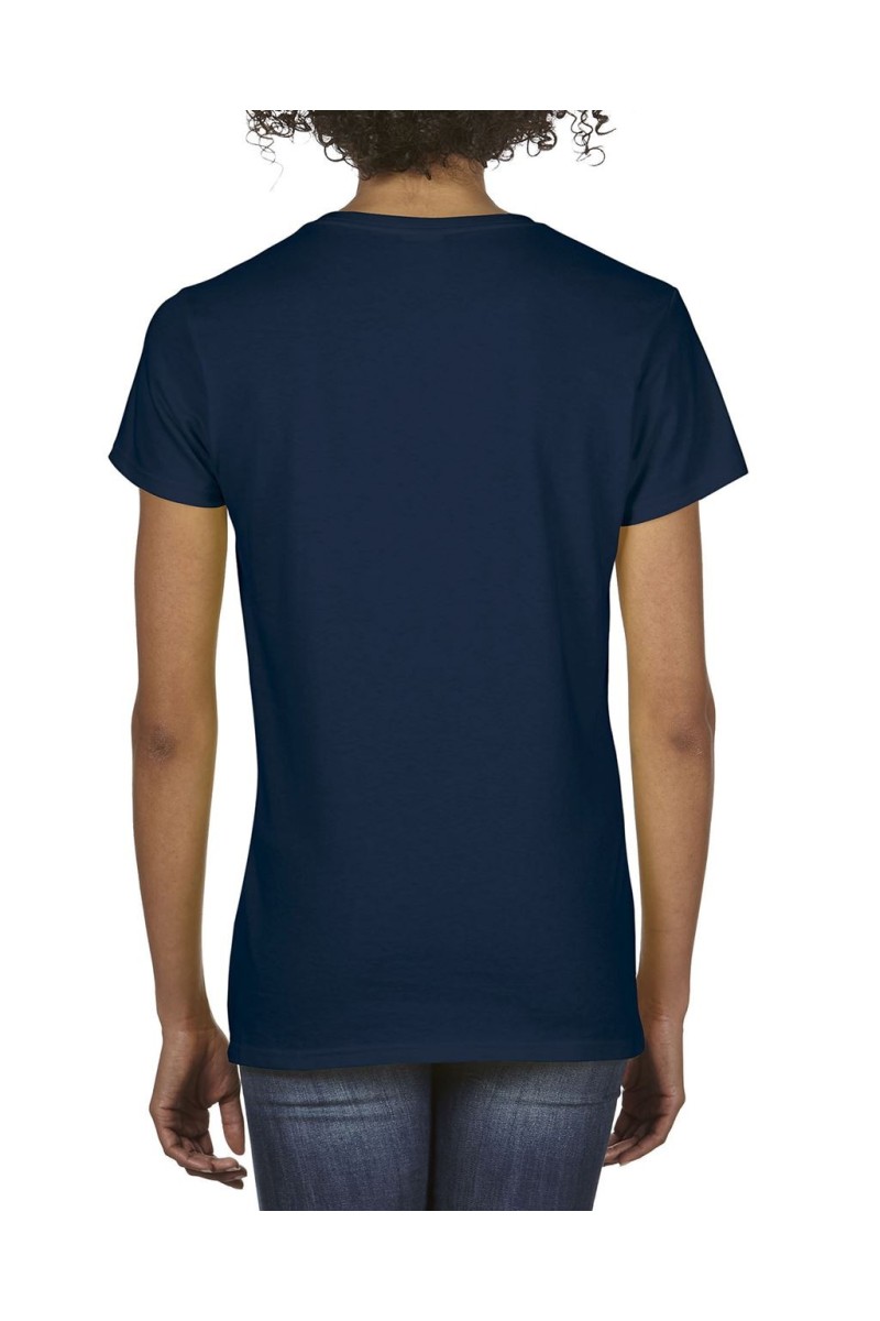 Tricou cu decolteu în V pentru femei Gildan Premium Cotton®
