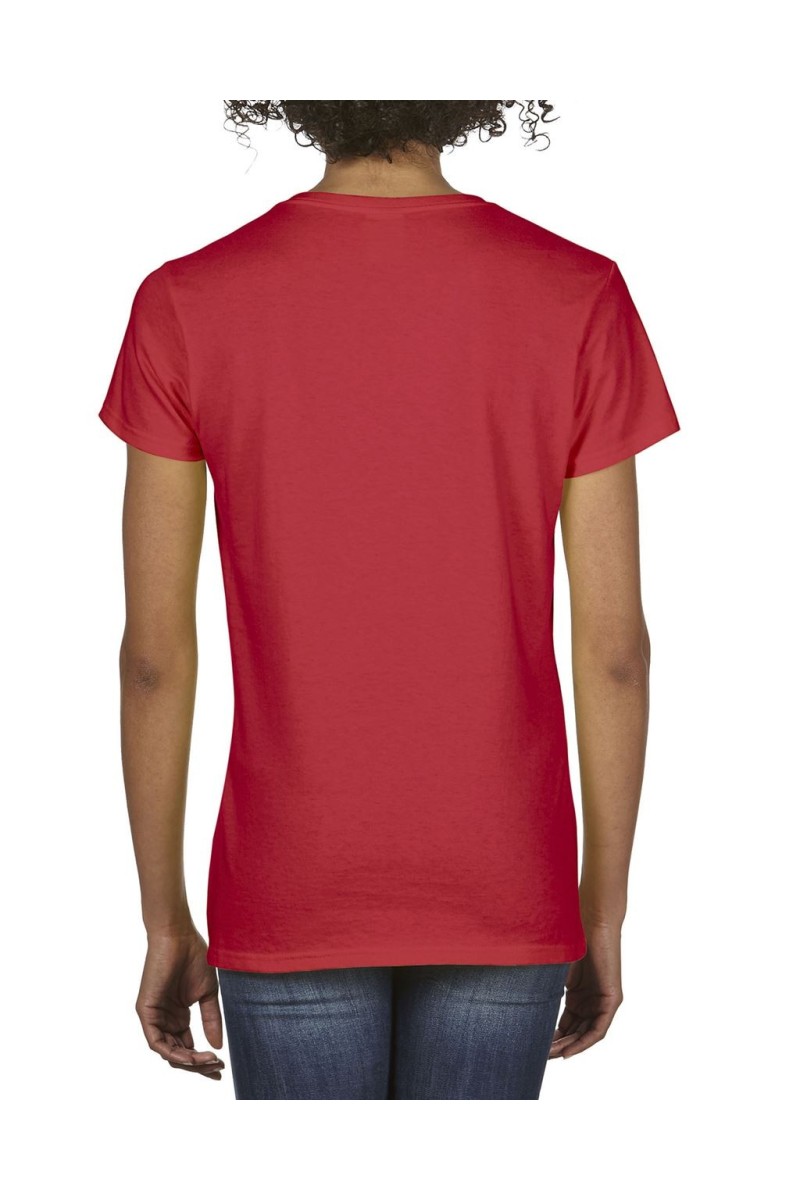 Tricou cu decolteu în V pentru femei Gildan Premium Cotton®
