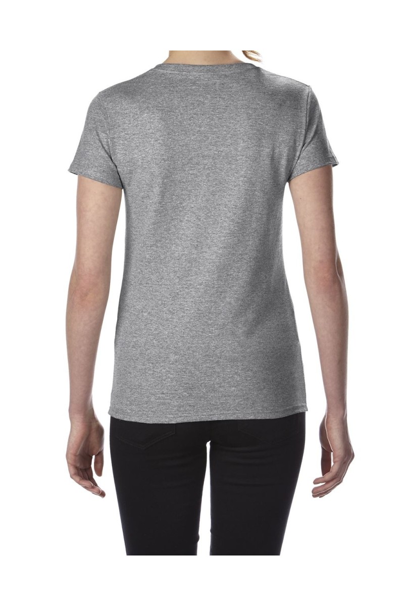 Tricou cu decolteu în V pentru femei Gildan Premium Cotton®