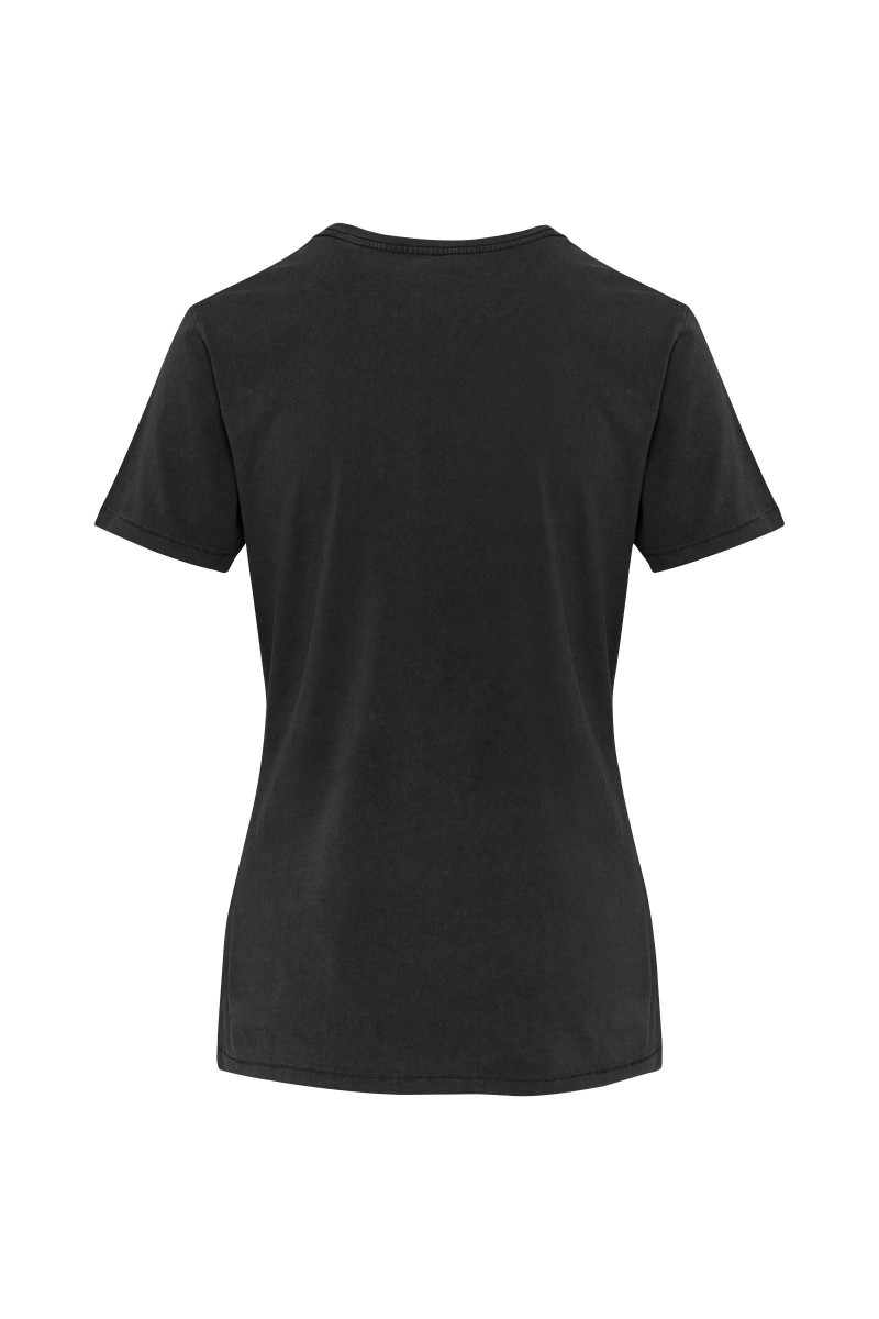 Nanaimo 160 g/m2 short sleeve washed women's t-shirt
