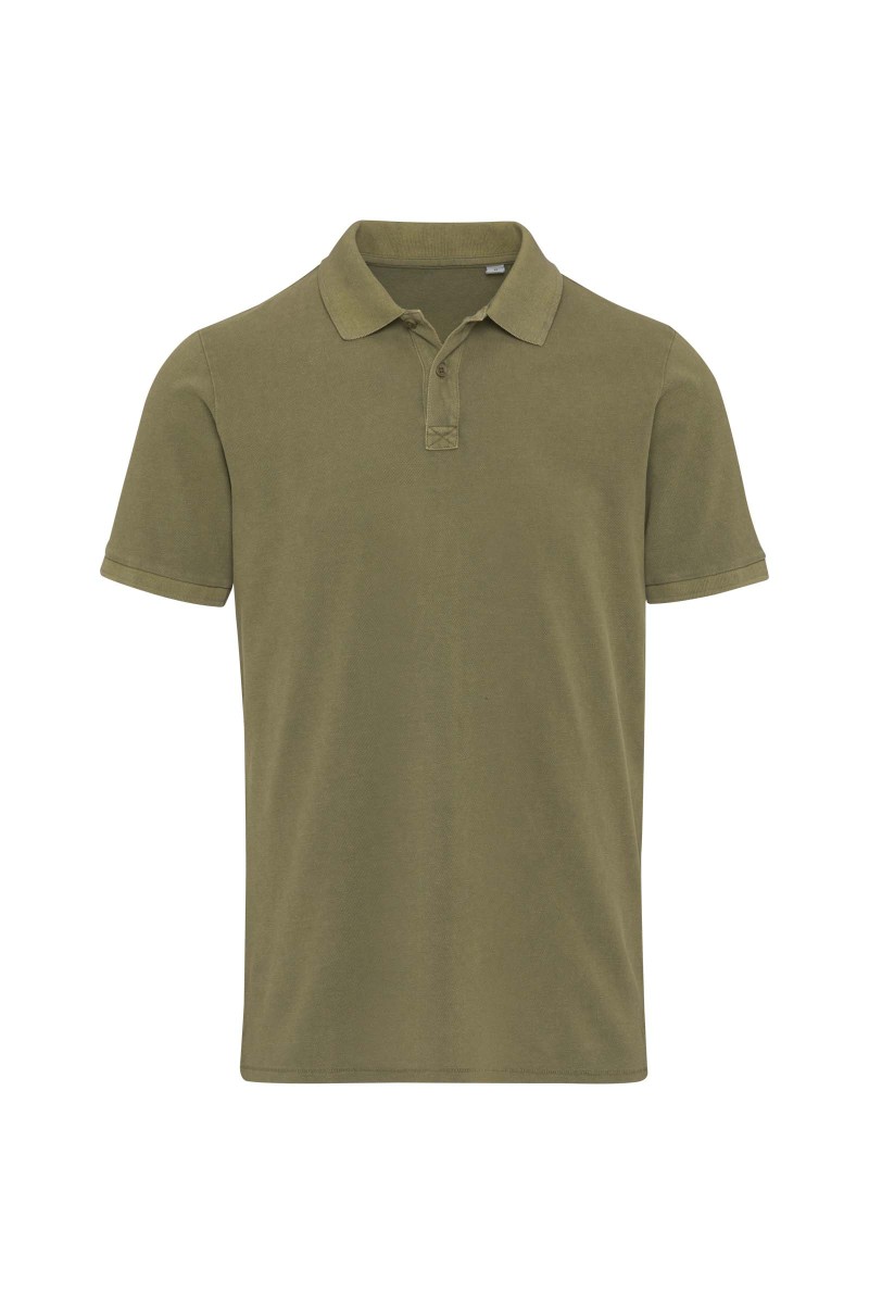 Calgary 200 g/m2 washed men's polo
