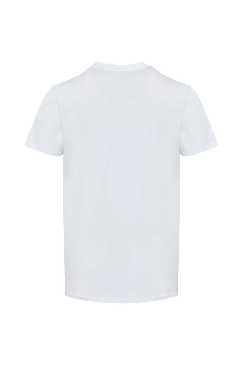 Balfour 200 g/m² short sleeve v-neck unisex OCS organic t-shirt