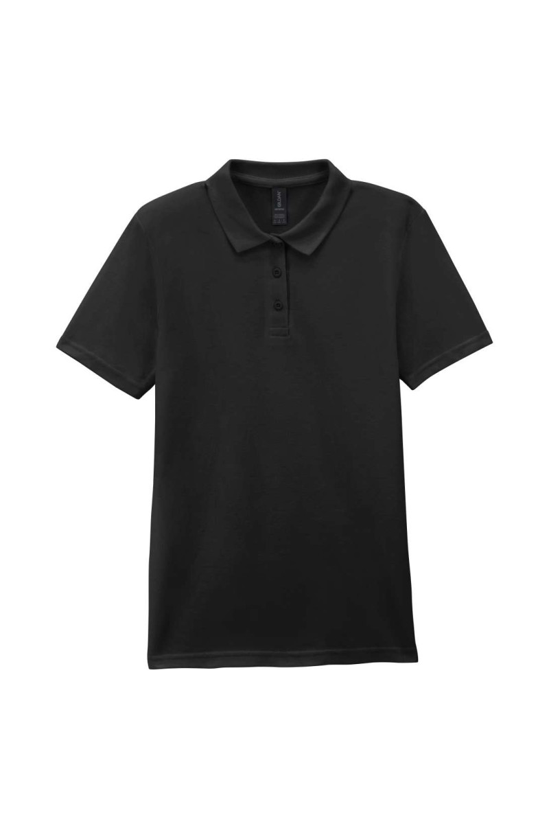 SOFTSTYLE™ LADIES' DOUBLE PIQUÉ POLO