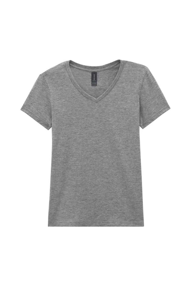 SOFTSTYLE™ LADIES' V-NECK T-SHIRT
