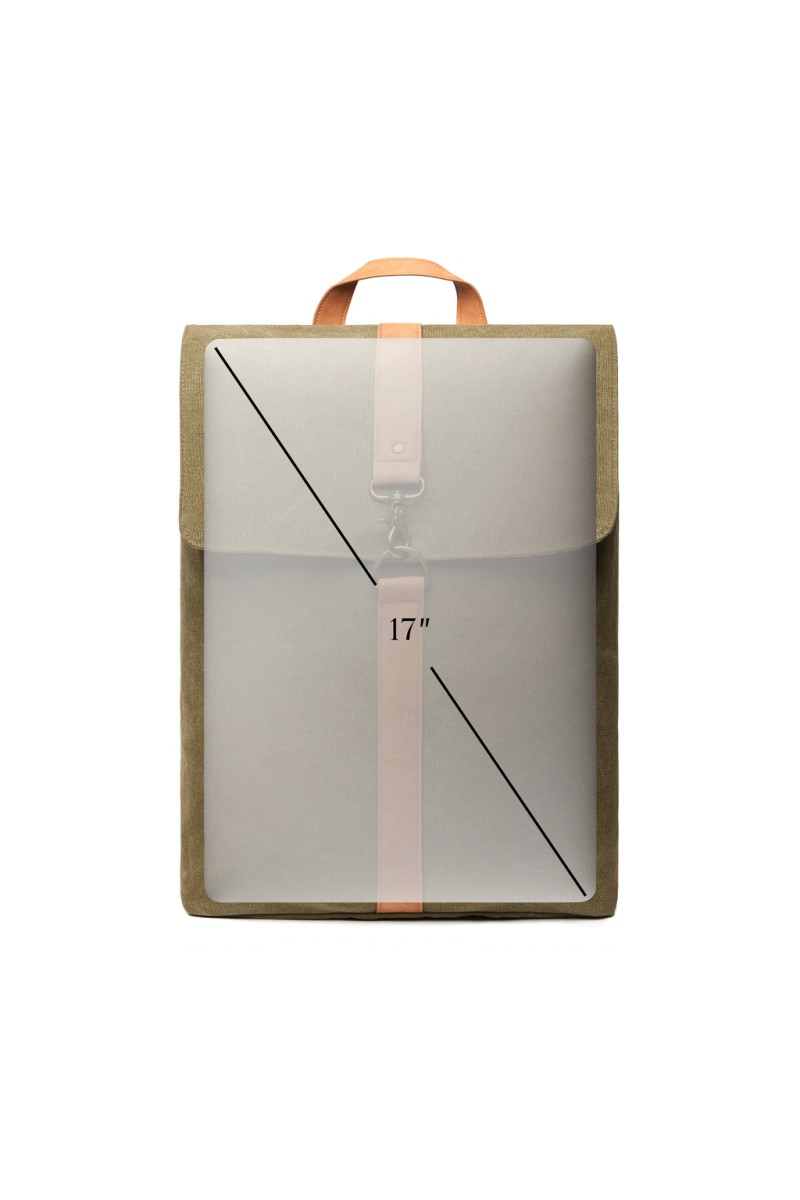 Rucsac VINGA Bosler din canvas reciclat GRS