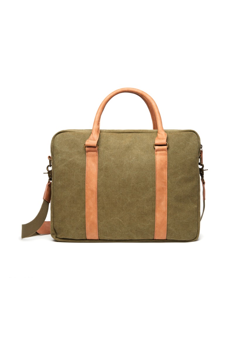 VINGA Bosler RCS recycled canvas computer bag