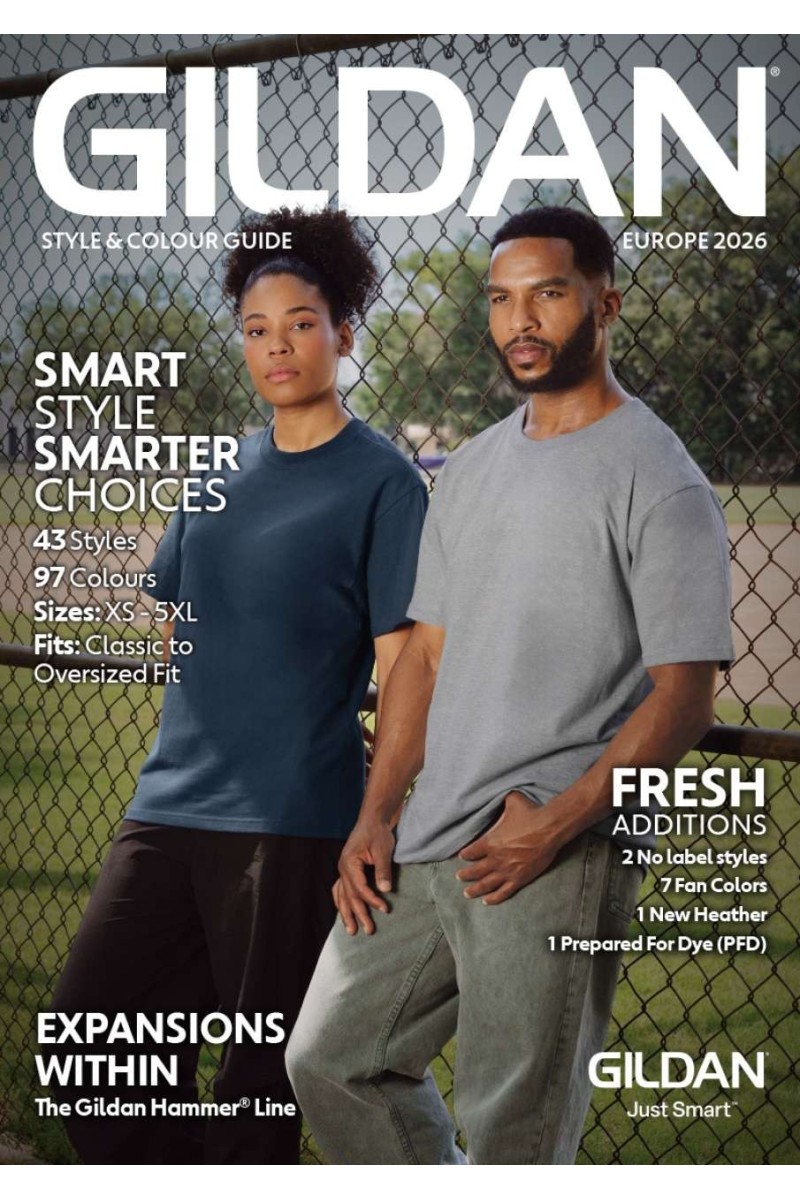 GILDAN STYLE & COLOR GUIDE 2026