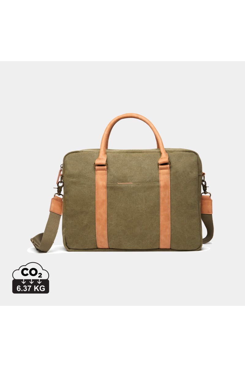 VINGA Bosler RCS recycled canvas computer bag
