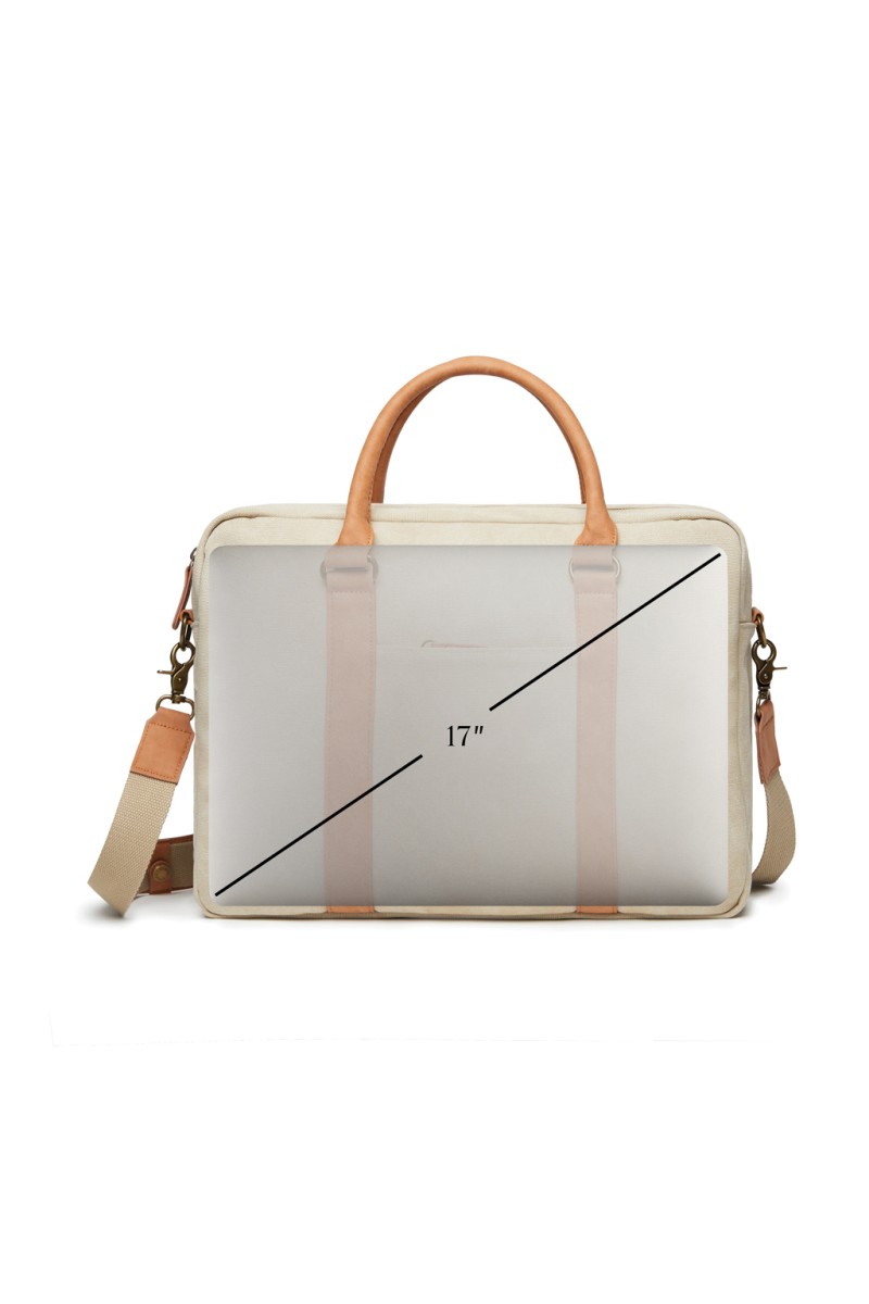 VINGA Bosler RCS recycled canvas computer bag