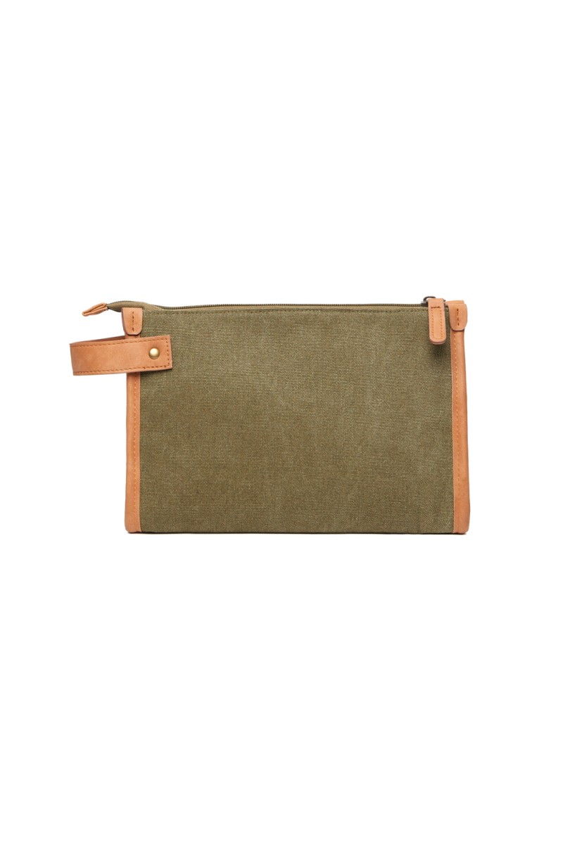VINGA Bosler GRS recycled canvas toiletry bag