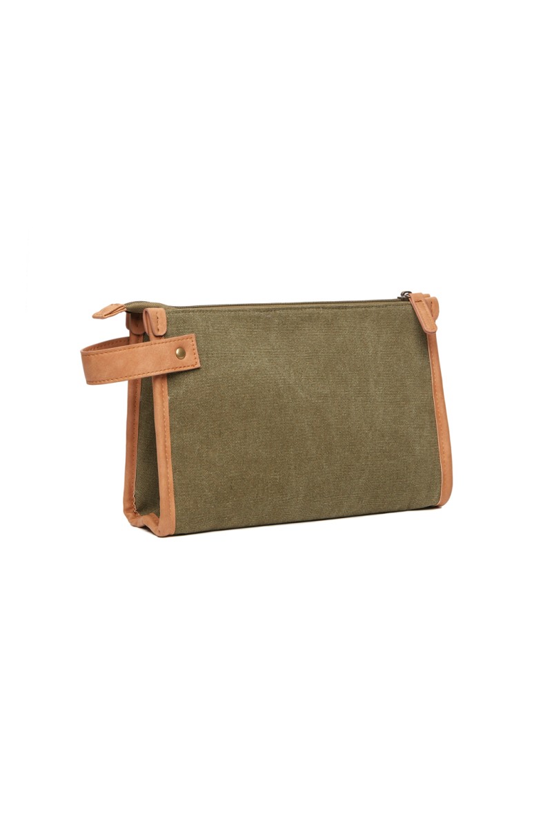 VINGA Bosler GRS recycled canvas toiletry bag