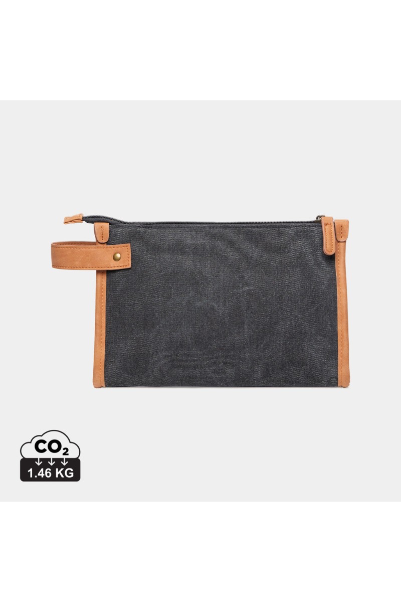 VINGA Bosler GRS recycled canvas toiletry bag