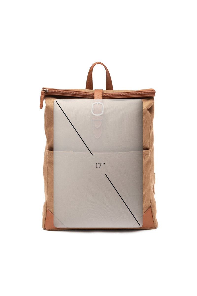 Backpack VINGA Sloane rucksack RCS recycled polyester